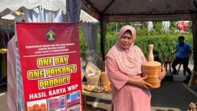 Photo of Produk Unggulan Warga Binaan Lapas Rangkasbitung Tampil di Pameran UMKM Lebak