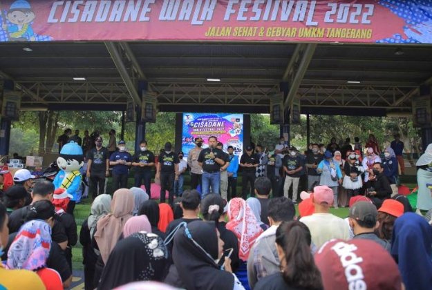 Cisadane Walk Festival di Kota Tangerang Seru Jasa